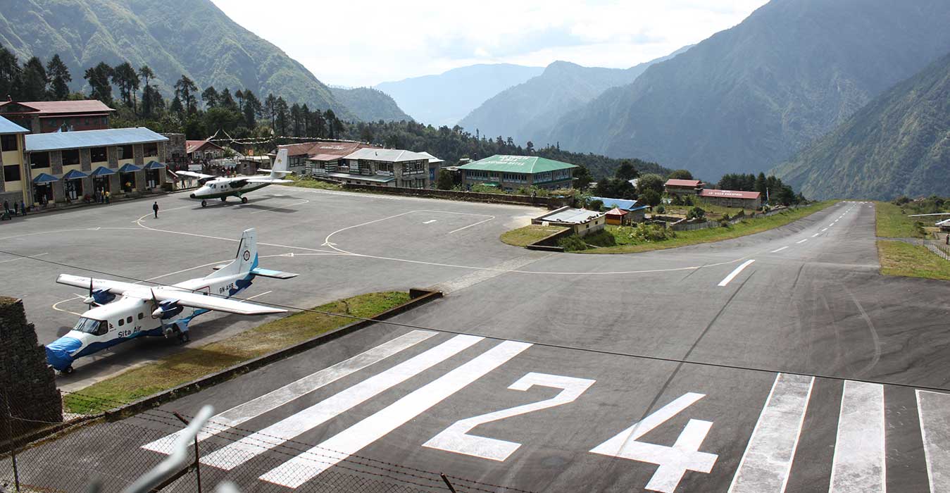 Manthali to Lukla Airport Flight Distance