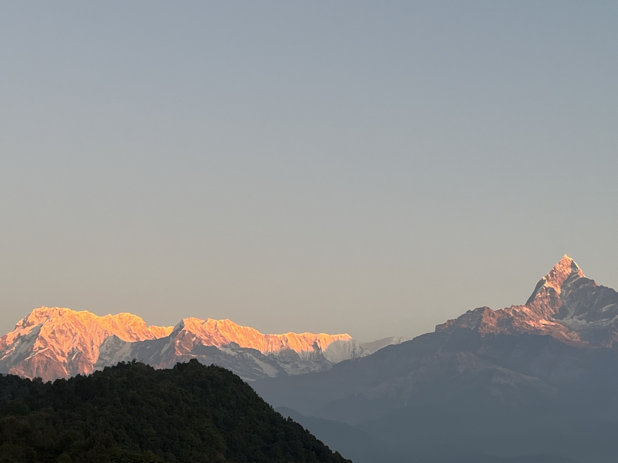 Himalaya seen from Sarangkot