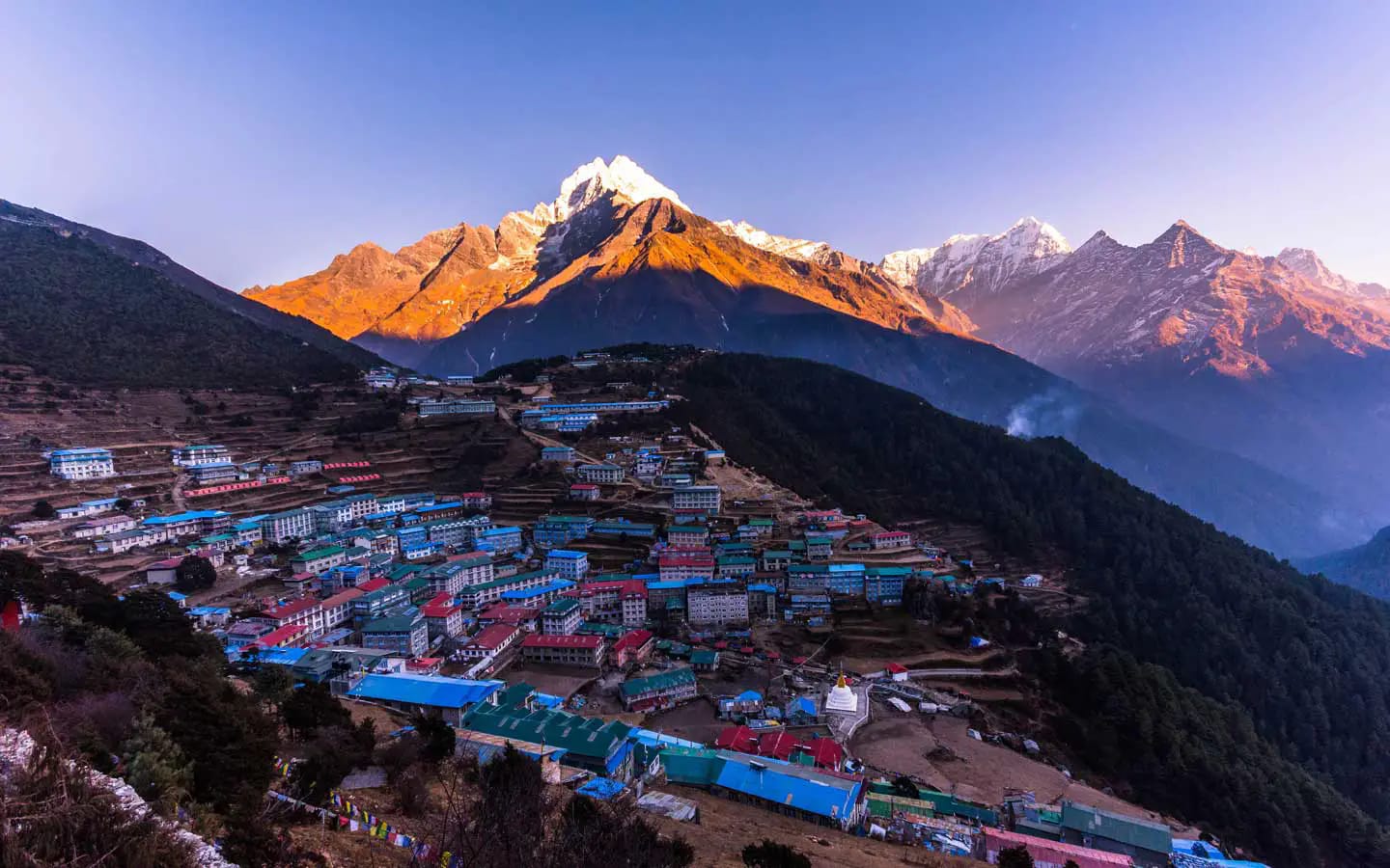 What Himalaya can be Seen from Namche Bazaar? 