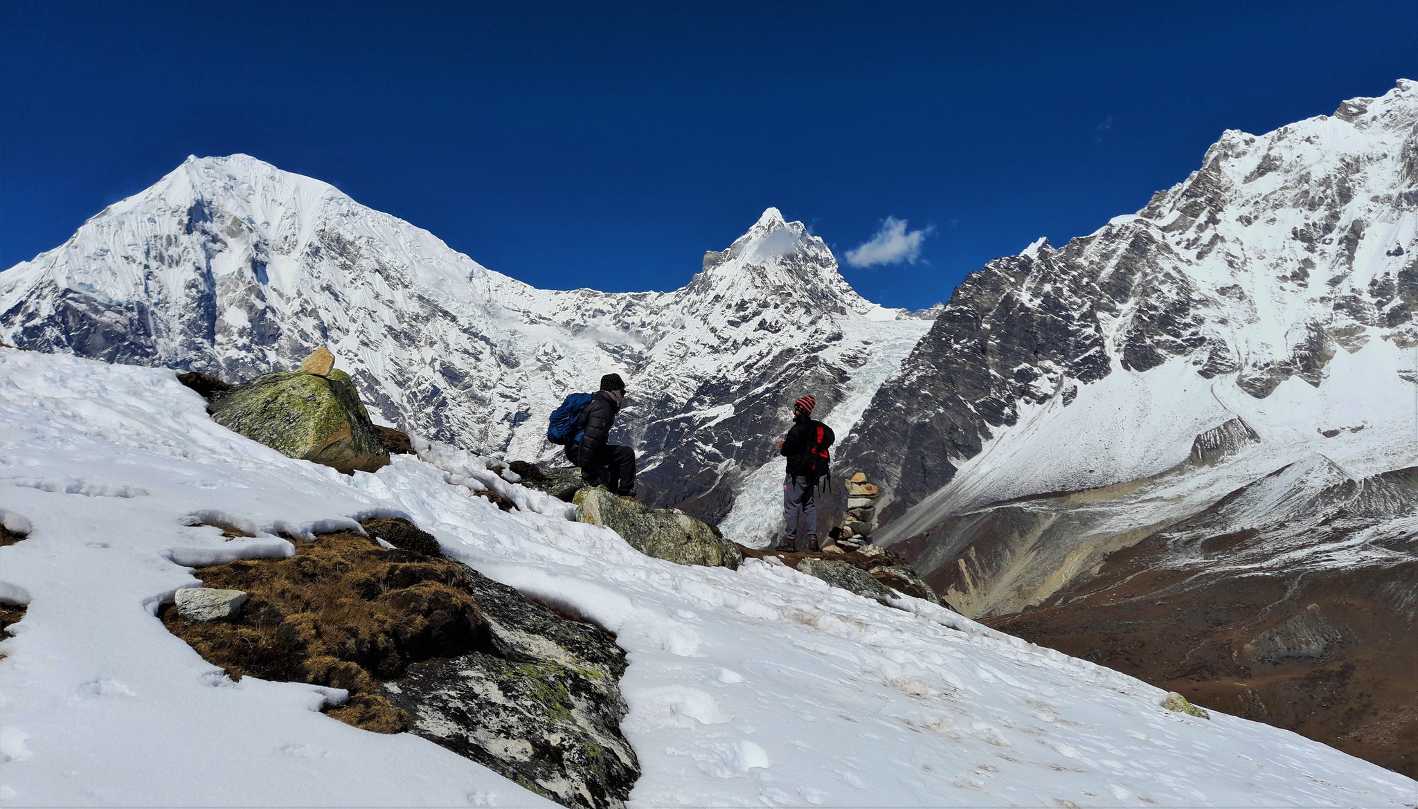 Himalaya seen from Tsergo Ri 