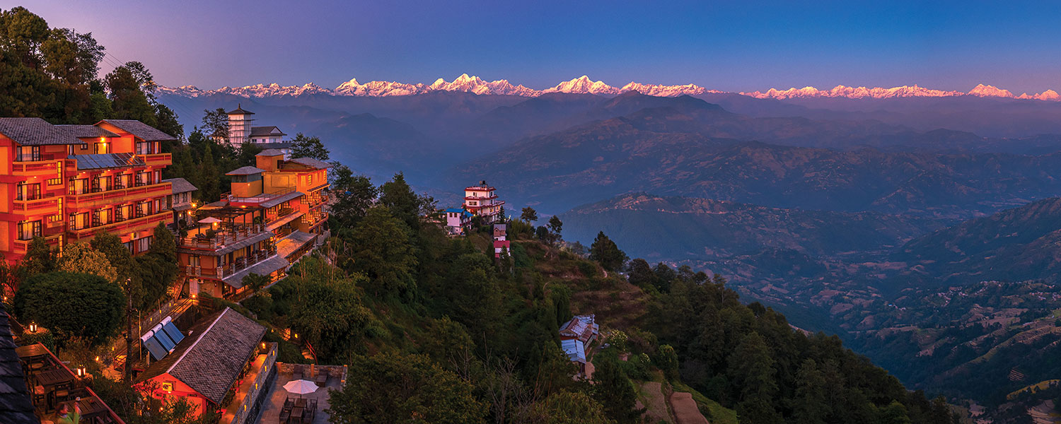 What Himalaya can be seen from Nagarkot 
