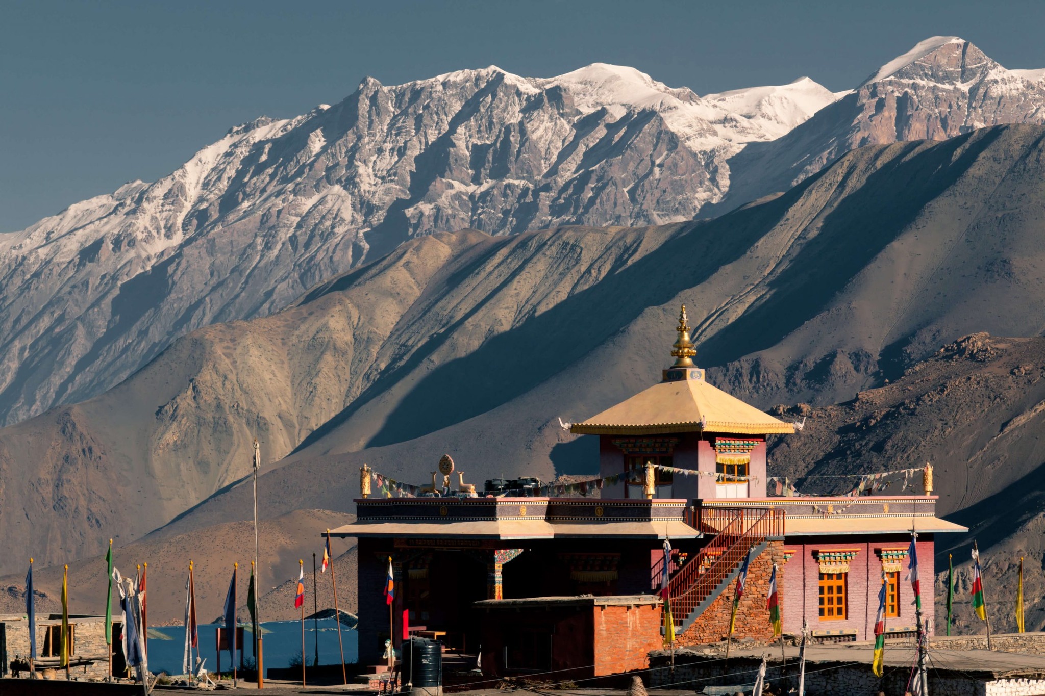 Himalaya seen from Muktinath 
