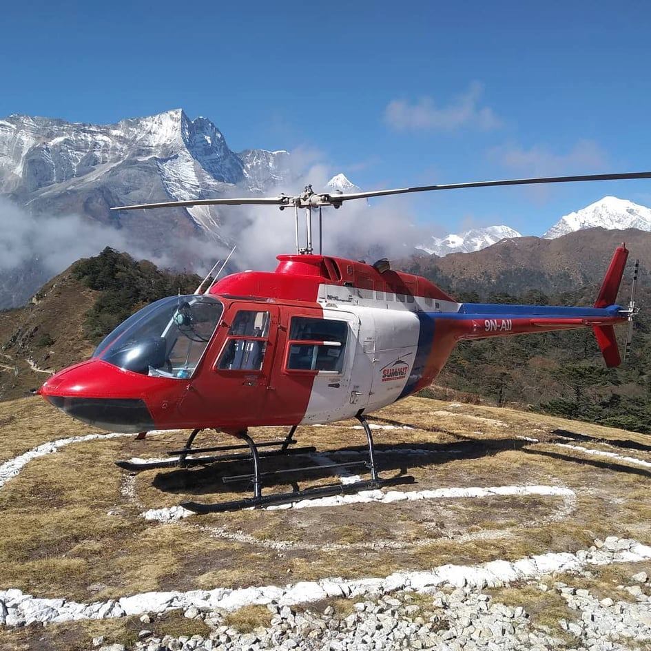 How Many Helicopters are there in Nepal? 