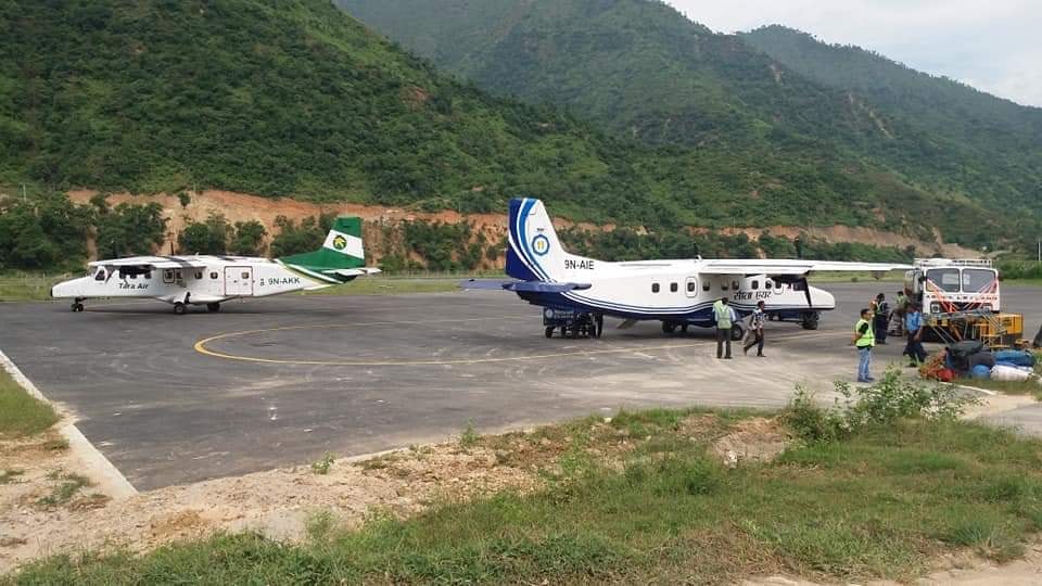 Kathmandu to Lukla flight is diverted from Manthali Airport in 2020