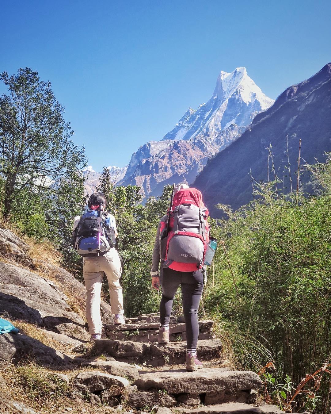 Best Time to go for Trekking in Nepal is October & November 