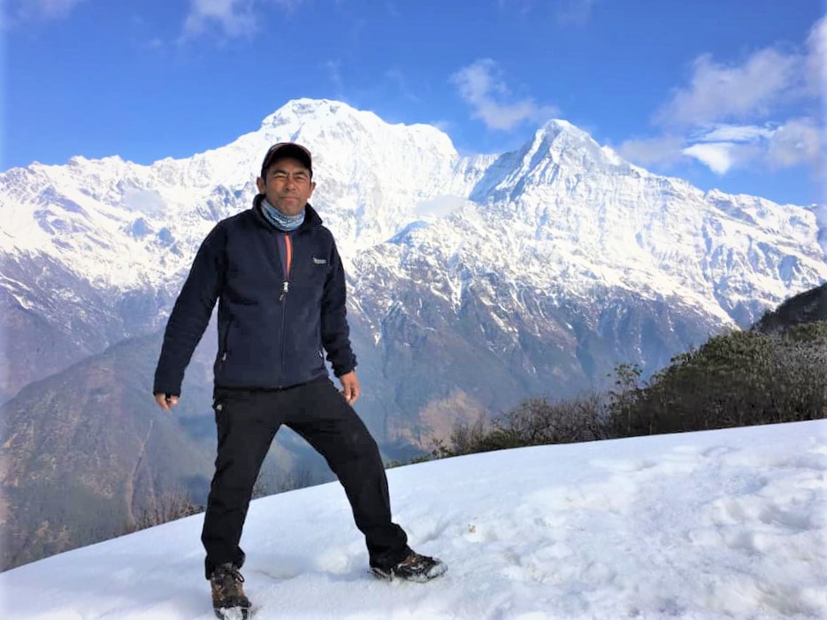 Pasang Dawa Sherpa is Professional Trekking Guide in Himalayas of Nepal 