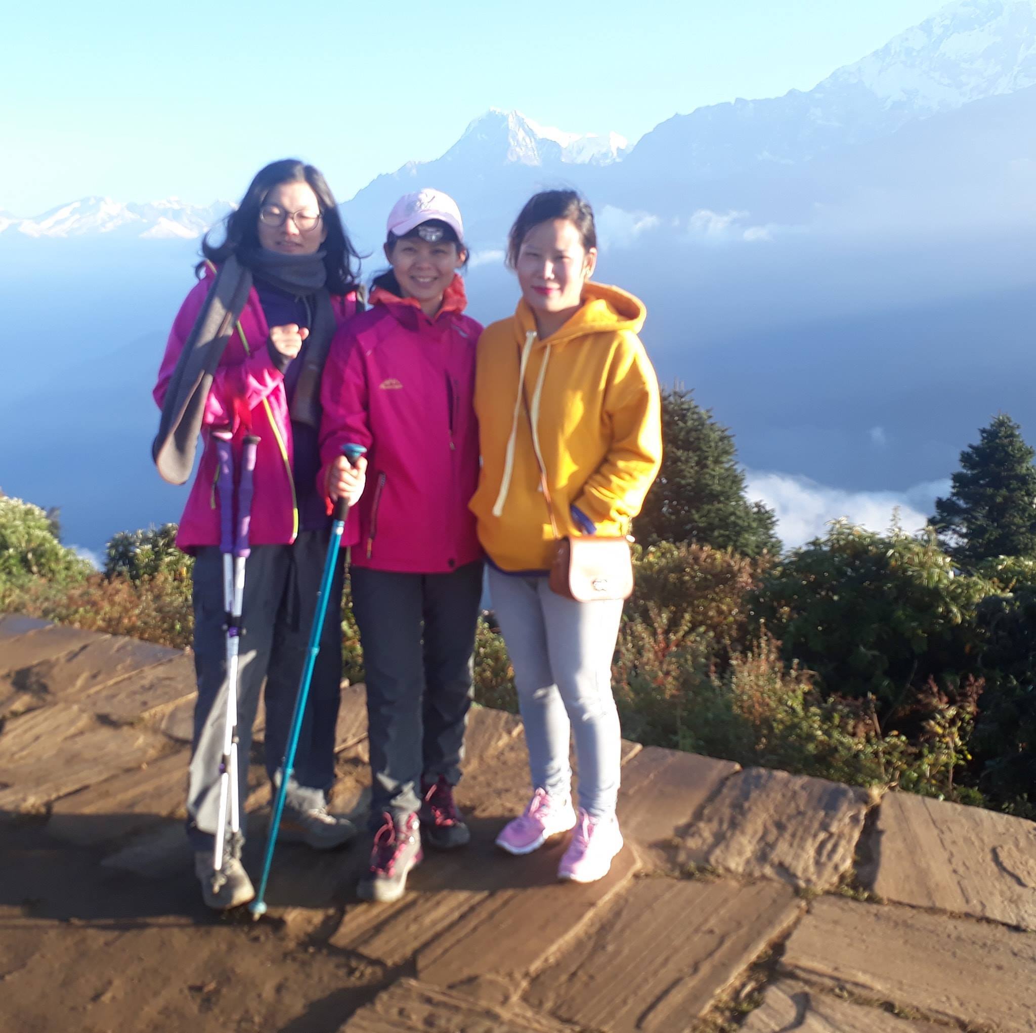 Poonhill Trekking Cost with Local Female Trekking Guide Nepal